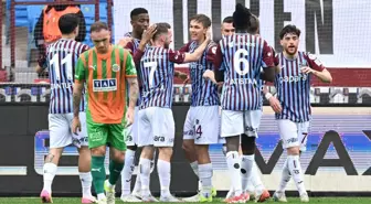 Trabzonspor, Alanyaspor'u 4-3 mağlup etti