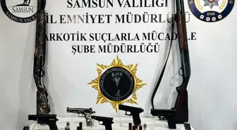 Samsun'da Silah Operasyonu: 2 Gözaltı