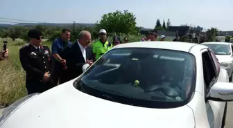 Çanakkale Valisi Toraman, Bayramda Trafik Denetimlerine Katıldı