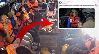 Aktivistleri kaçıran İsrail'den algı operasyonu! Paylaştıkları fotoğrafa bakın