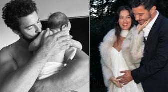Pınar Deniz ve Kaan Yıldırım çifti oğullarının yüzünü ilk kez gösterdi