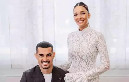 Fenerbahçeli Levent Mercan ve Asya Öztürk Evlendi